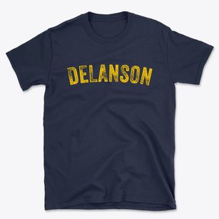 Delanson New York Timeless Retro Basic T-Shirt