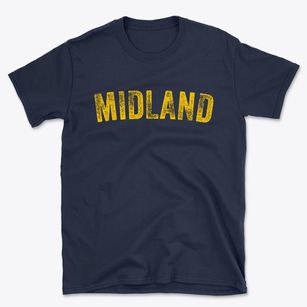 Midland Virginia Timeless Retro Basic T-Shirt
