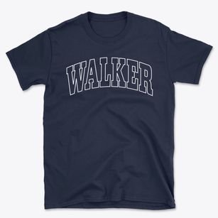 Walker Louisiana Trendy Block Basic T-Shirt