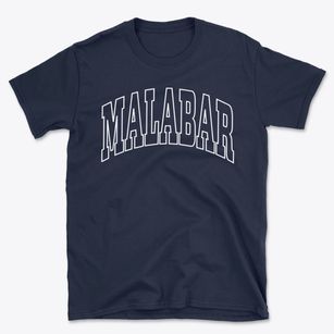 Malabar Florida Trendy Block Basic T-Shirt