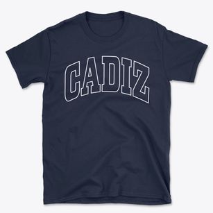 Cadiz Kentucky Trendy Block Basic T-Shirt
