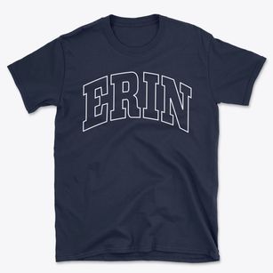 Erin New York Trendy Block Basic T-Shirt