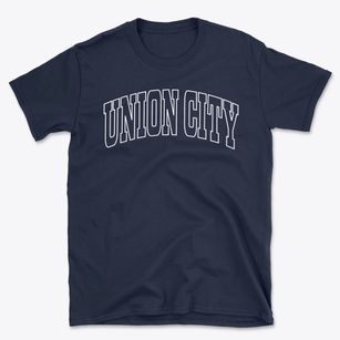 Union City Ohio Trendy Block Basic T-Shirt