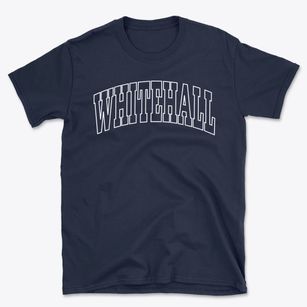 Whitehall Wisconsin Trendy Block Basic T-Shirt