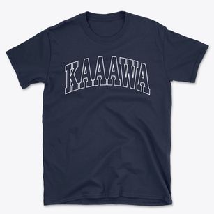 Kaaawa Hawaii Trendy Block Basic T-Shirt