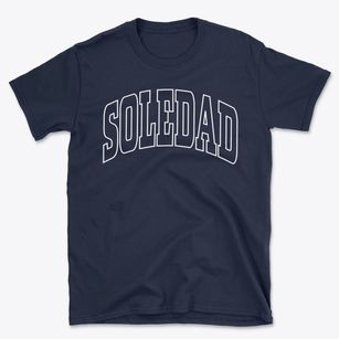 Soledad California Trendy Block Basic T-Shirt