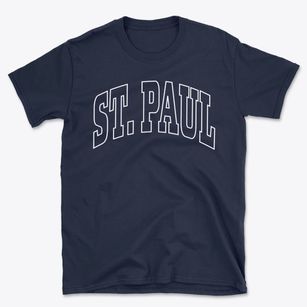St. Paul Kansas Trendy Block Basic T-Shirt