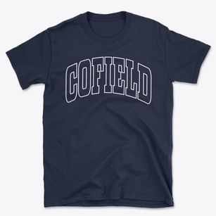 Cofield North Carolina Trendy Block Basic T-Shirt
