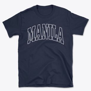 Manila Utah Trendy Block Basic T-Shirt