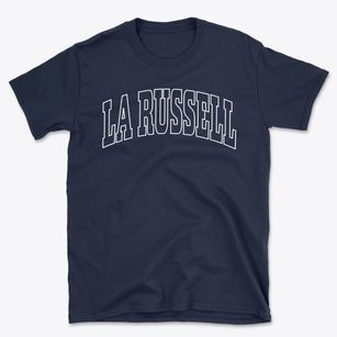 La Russell Missouri Trendy Block Basic T-Shirt