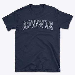 Brownsville Ohio Trendy Block Basic T-Shirt