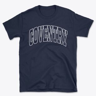 Coventry Connecticut Trendy Block Basic T-Shirt