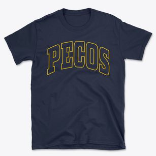 Pecos New Mexico Trendy Block Basic T-Shirt