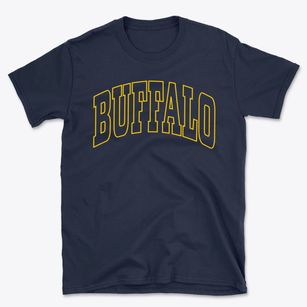 Buffalo Iowa Trendy Block Basic T-Shirt