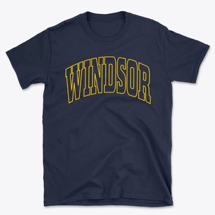 Windsor California Trendy Block Basic T-Shirt
