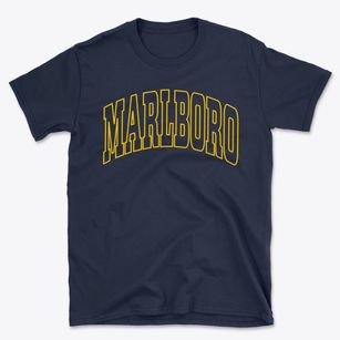 Marlboro Vermont Trendy Block Basic T-Shirt
