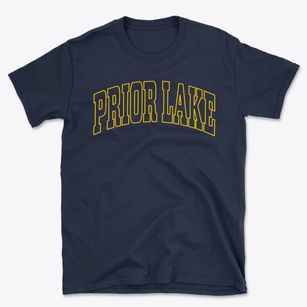 Prior Lake Minnesota Trendy Block Basic T-Shirt