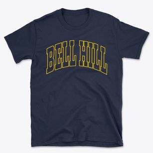 Bell Hill Washington Trendy Block Basic T-Shirt