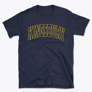 Kingsbury Texas Trendy Block Basic T-Shirt