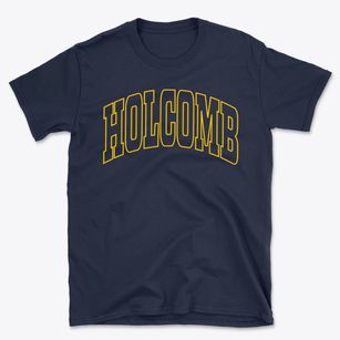 Holcomb Missouri Trendy Block Basic T-Shirt