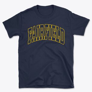 Fairfield Nebraska Trendy Block Basic T-Shirt