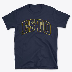 Esto Florida Trendy Block Basic T-Shirt