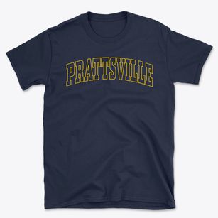 Prattsville Arkansas Trendy Block Basic T-Shirt