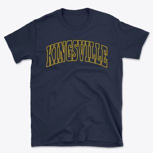 Kingsville Missouri Trendy Block Basic T-Shirt