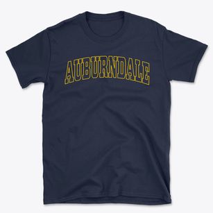 Auburndale Florida Trendy Block Basic T-Shirt