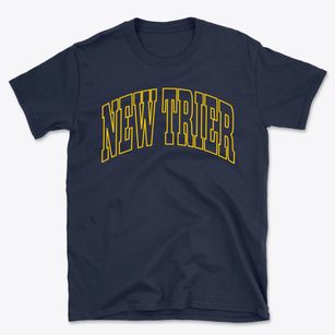 New Trier Minnesota Trendy Block Basic T-Shirt