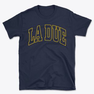 La Due Missouri Trendy Block Basic T-Shirt