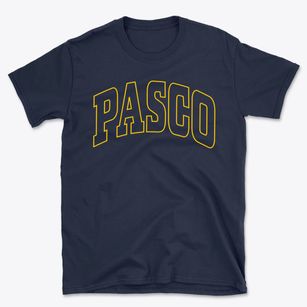 Pasco Washington Trendy Block Basic T-Shirt