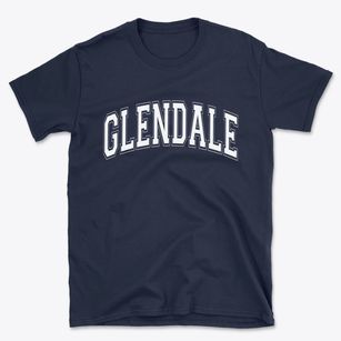 Glendale California Varsity Basic T-Shirt