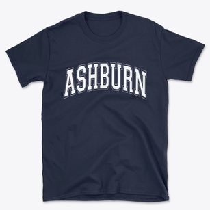 Ashburn Virginia Varsity Basic T-Shirt