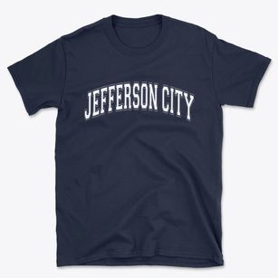 Jefferson City Missouri Varsity Basic T-Shirt