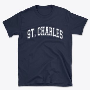 St. Charles Illinois Varsity Basic T-Shirt