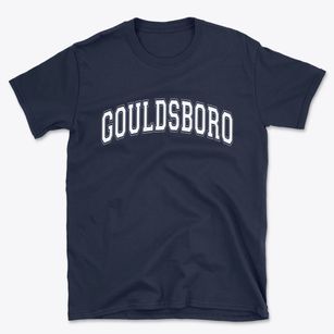Gouldsboro Maine Varsity Basic T-Shirt