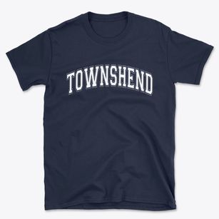 Townshend Vermont Varsity Basic T-Shirt