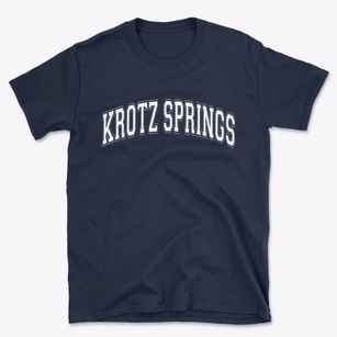 Krotz Springs Louisiana Varsity Basic T-Shirt