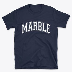 Marble North Carolina Varsity Basic T-Shirt