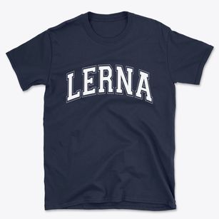 Lerna Illinois Varsity Basic T-Shirt