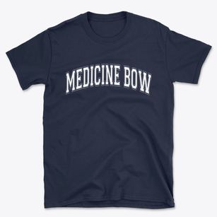 Medicine Bow Wyoming Varsity Basic T-Shirt