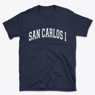 San Carlos I Texas Varsity Basic T-Shirt