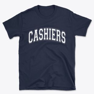 Cashiers North Carolina Varsity Basic T-Shirt
