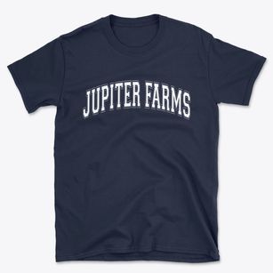 Jupiter Farms Florida Varsity Basic T-Shirt