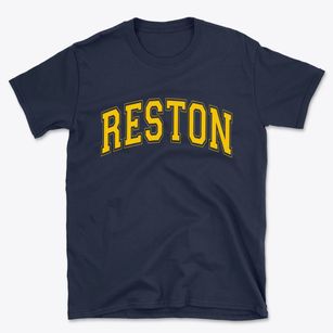 Reston Virginia Varsity Basic T-Shirt