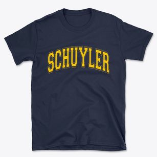 Schuyler Nebraska Varsity Basic T-Shirt