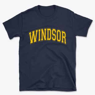 Windsor North Carolina Varsity Basic T-Shirt