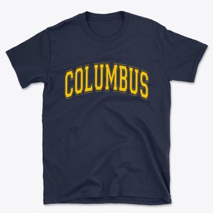 Columbus New York Varsity Basic T-Shirt