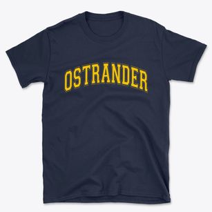 Ostrander Minnesota Varsity Basic T-Shirt